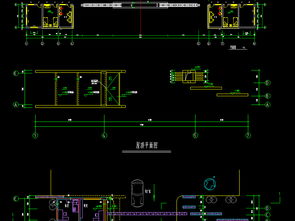工廠大門CAD節點設計圖紙與企業管理資源整合